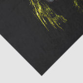 Roepy zombie vrouw ziet portret tissuepapier (Detail)