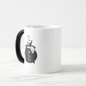 Roer de pot (witch Pot) Magische Mok (Voorkant links)