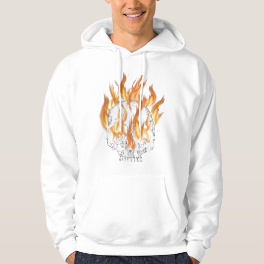 Roer en vuur hoodie (Voorkant)