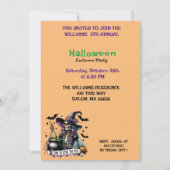 Roer het Pot Halloween feest Kaart (Voorkant)