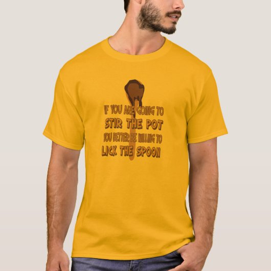 Roer het Shirt van de Spoon (Voorkant)