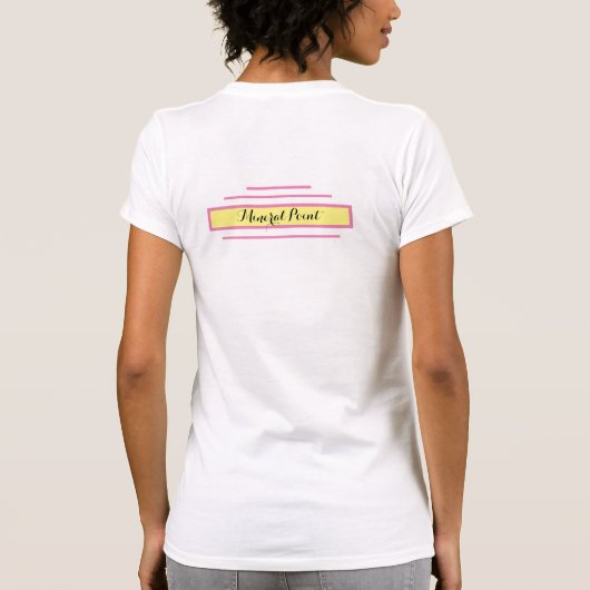 Roer in roze t-shirt (Achterkant)
