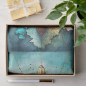 roer van het  waterverf zeeschip tissuepapier (Geschenk)