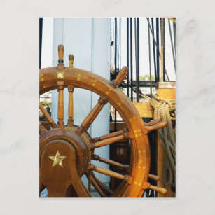 Roer   van schepen Boston, Ma Briefkaart