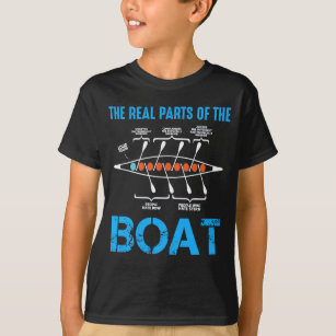 Roerboot Gift for rower canoe kayak Water sport T-shirt