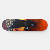 Roerder, vuurvaste en brimstone skateboard (Horizontaal)