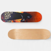 Roerder, vuurvaste en brimstone skateboard (Horizontaal)