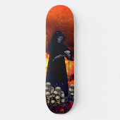 Roerder, vuurvaste en brimstone skateboard (Voorkant)