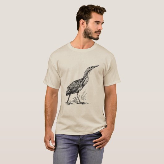 roerdomp t-shirt (Voorkant volledig)