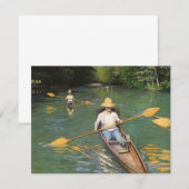 Roergangers door Gustave Caillebotte, Vintage Fine (Voorkant / Achterkant)