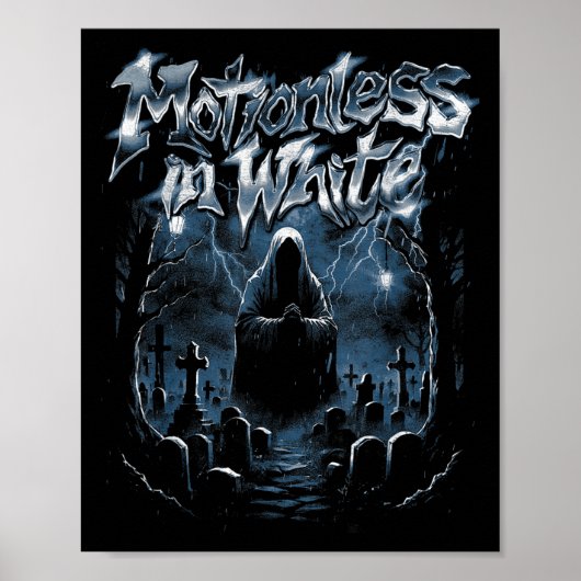 Roerloos in het wit - Officiële merchandise - Fear Poster (Voorkant)