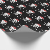 Roerpiraat van de santa-hoed cadeaupapier (Hoek)