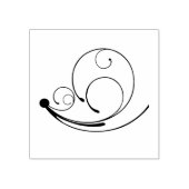 Roervormig vormroeststempel rubberstempel (Afrduk)