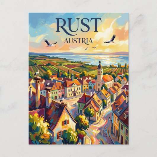 Roest Austria Briefkaart (Voorkant)