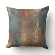Roest Blauw Beige Abstract Aardtint