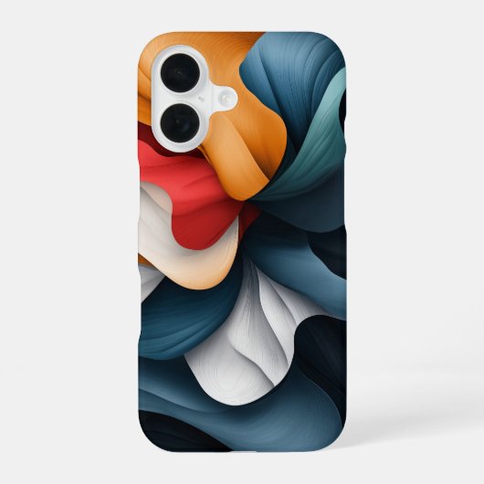 Roest Echo iPhone 16 Hoesje (Achterkant)