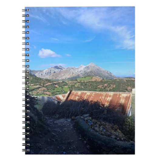 **Roest en berggrootheid** Notitieboek (Voorkant)