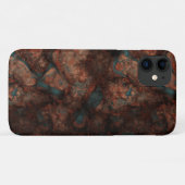 Roest en blauwe steen Case-Mate iPhone case (Achterkant (horizontaal))