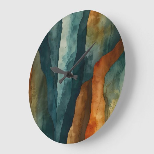 Roest en Blauwgroen Grote Klok (Hoek)