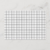 Roest Geel Herfst Landschap Huwelijksreceptie Informatiekaartje (Achterkant)