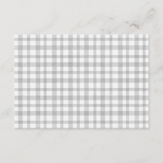 Roest Geel Herfst Landschap Huwelijksreceptie Informatiekaartje (Achterkant)