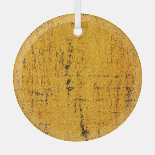 Roest ijzer, metalen textuur achtergrond. glas ornament (Voorkant)