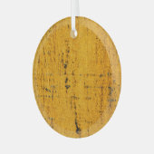 Roest ijzer, metalen textuur achtergrond. glas ornament (Voorkant links)