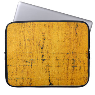 Roest ijzer, metalen textuur achtergrond. laptop sleeve