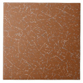 Roest koper gekraakt glazuur eenvoudige moderne te tegeltje (Voorkant)