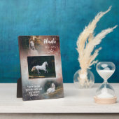 Roest & Marine Favoriete Hallo Paard Foto Herdenki Fotoplaat (Zijkant)