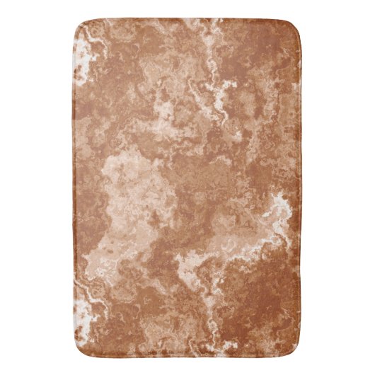 Roest Marmer abstract Badmat (Voorkant Verticaal)