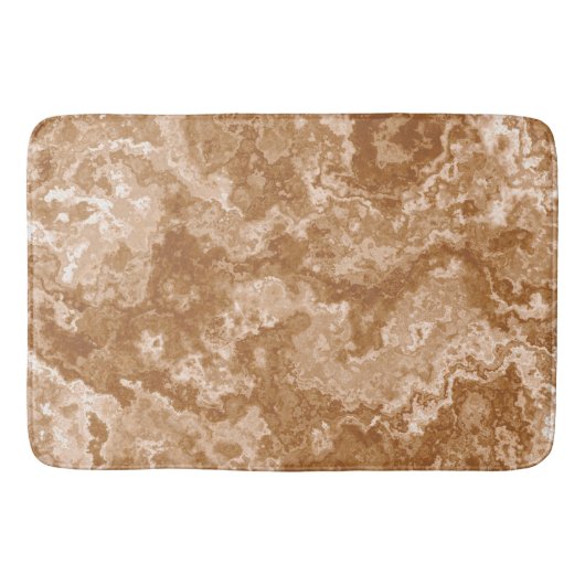 Roest Marmer abstract Badmat (Voorkant)