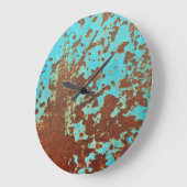 roest met roestvrij bord grote klok (Hoek)