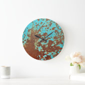 roest met roestvrij bord grote klok (Huis)