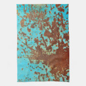 roest met roestvrij bord theedoek (Verticaal)