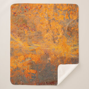 roest op ijzer als achtergrond, abstract, vuil sherpa deken