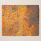 roest op ijzer als achtergrond, abstract, vuil sherpa deken (Voorkant (horizontaal))