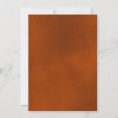 Roest Oranje Roos We doen nog steeds bruiloft gelo Kaart (Achterkant)