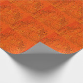  roest: oude getextureerde oppervlakte cadeaupapier (Hoek)