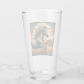 Roest/ paard/western glas (Achterkant)