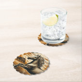 Roest/ paard/western kartonnen onderzetters (Insitu)