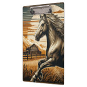Roest/ paard/western klembord (Links)