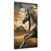 Roest/ paard/western klembord (Rechts)