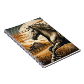 Roest/ paard/western notitieboek (Rechterzijde)