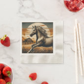 Roest/ paard/western servet (Insitu)