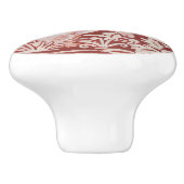 Roest Rode Herfst Konijn Bessen Lade Trekknop Keramische Knop (Zijkant)