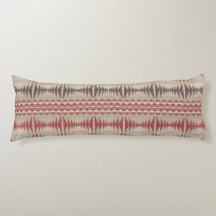 Roest Rood Taupe Beige Donkerbruin Tribal Art