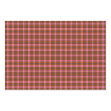 Roest Roze Geruite Schotse Ruit Retro Kleur