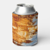 Roest staalplaat, geweven achtergrond. blikjeskoeler (Blikje Voorkant)