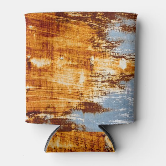 Roest staalplaat, geweven achtergrond. blikjeskoeler (Voorkant)